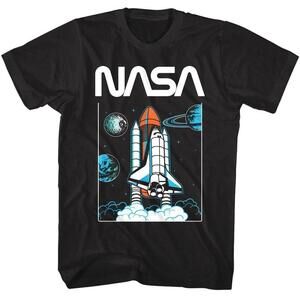 NASA Interplanetary Rocket Space Aesthetic Graphic Unisex T-Shirt